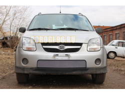 Защита радиатора Suzuki Ignis 2005-2008 chrome