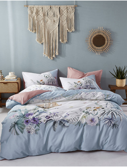 Постельное белье мако-сатин полутороспальное 150x200x1 180x230x1 50x70x2 TIS04-881