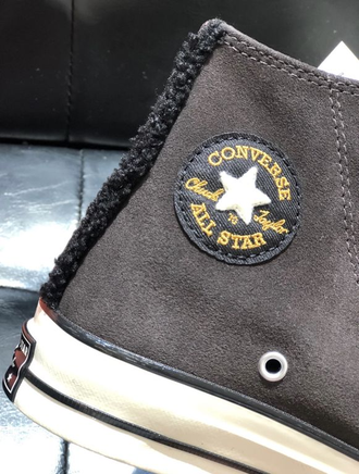 Кеды Converse Chuck Taylor All Star коричневые высокие кожаные