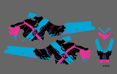 AXYS × polaris × наклейки × наклейки-на-снегоход ×