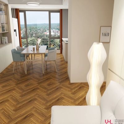 SPC ламинат Union Art Орех Нэш / Nash Walnut AR03-14 43 класс толщина 4.0 мм с фаской замковый 1.524 м2