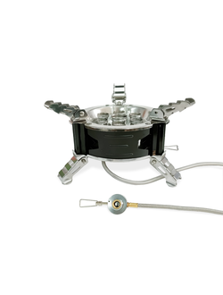 Плитка газовая/ печь кассетная высокой мощности #HT-8007 с кейсом с пьезо поджигом (мощность: 3600 Вт)