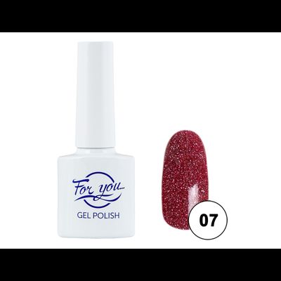Гель-лак FOR YOU Red Diamond № 07