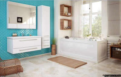 Ванна акриловая Марка №1 АЭЛИТА 1,5*0,75 1,7*0,75 1,8*0,80 (каркас+панель)