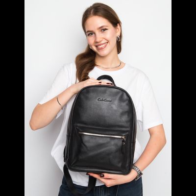Женский кожаный рюкзак Albiate black (арт. 3103-01)