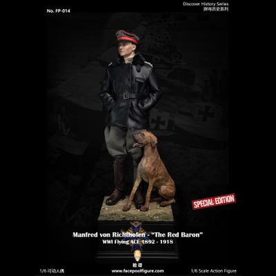 Манфред фон Рихтгофен, Красный Барон - Коллекционная фигурка 1/6 scale Manfred von Richthofen The Red Baron Special Edition (FP014B) - Facepoolfigure