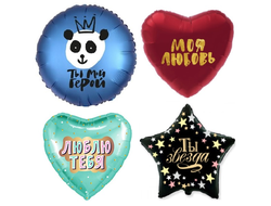 с надписями