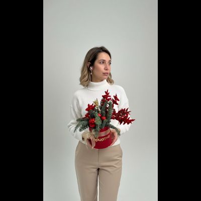 Новогодняя композиция № 1191