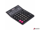 Калькулятор настольный CASIO GR-12-W (209×155 мм), 12 разрядов, двойное питание, черный, европодвес. 250380