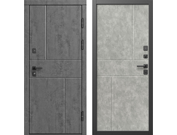 Дверь Вертикаль бетон Горизонт бетон светлый