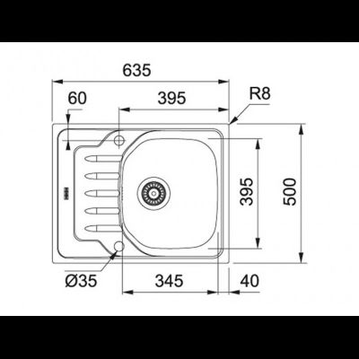Мойка Franke Onda OLL 611-63