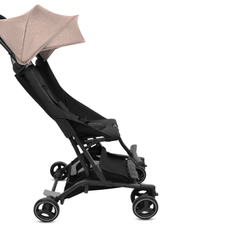 Коляска прогулочная Nuovita Ritmo Beige, Nero/Бежевый, Черный