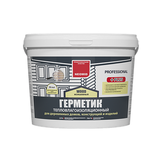 ГЕРМЕТИК СТРОИТЕЛЬНЫЙ NEOMID ТЕПЛЫЙ ДОМ WOOD PROFESSIONAL PLUS