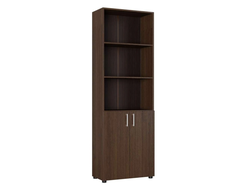 Набор мебели ОФИС - Шкаф-пенал открытый ОФ-301К венге