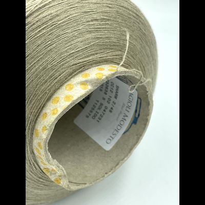 Filati Biagioli Modesto art. SHARM (филати биаджиоли модесто арт. шарм), состав: 60% WS кашемир, 40% хлопок, Nm. 2/48 2400 м в 100 гр. бежево-серый