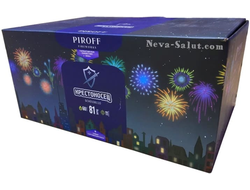 Батарея салютов Крестоносец БСК0108110 PIROFF | Neva-Salut.com