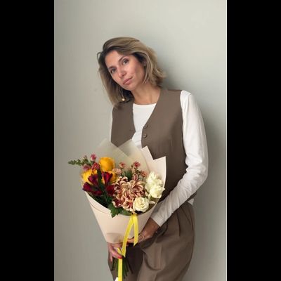 Букет цветов № 554