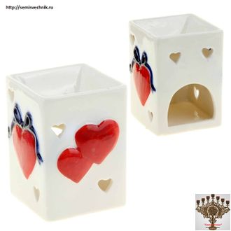 Аромалампа &quot;Сердца&quot; (Oil burner &quot;Heart&quot;)