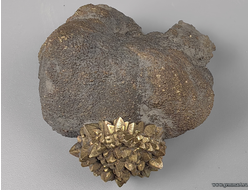 Пирит, "ежик" на пирите первой генерации. Россия. 47*50*28мм