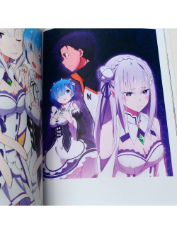 Оригинальный Арт Бук Re:Zero - Starting Life in Another World (Рестарт: Жизнь в альтернативном мире с нуля)