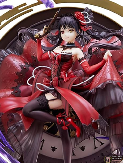 Фигурка 1/7 Куруми Токисаки (Tokisaki Kurumi Pigeon Blood Ruby Dress Ver.)