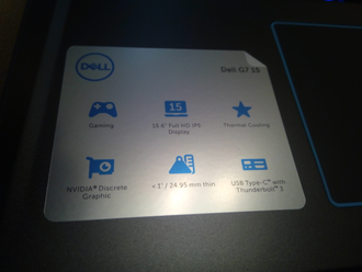Dell DELL G7 15 7588 15.6 FHD IPS i7
