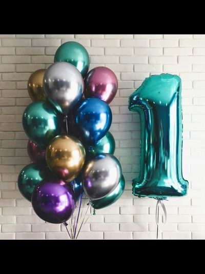 Набор на День Рождение Хром для мальчика купить assorti123.ru