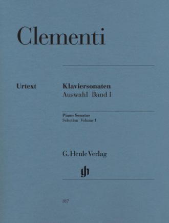 Clementi:  Selected Piano Sonatas, Volume I (1768-1785)