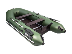 Моторная лодка Аква 2900 СК зеленый - mnelodku.ru