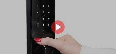 Биометрический врезной дверной замок Smart lock Y 12