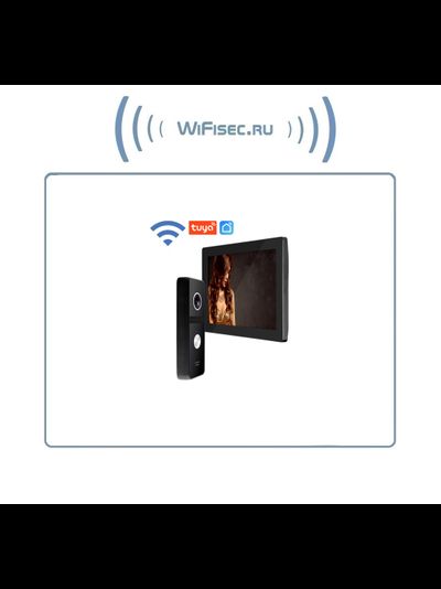 FREEDOM 10 FHD WIFI KIT - комплект из 10" сенсорного Full HD WIFI монитора и вызывной панели, с DVR (Tuya/Smart Life)