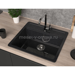 ЛЕК010 Мойка каменная Джеки L9. Размер: 570*505*200