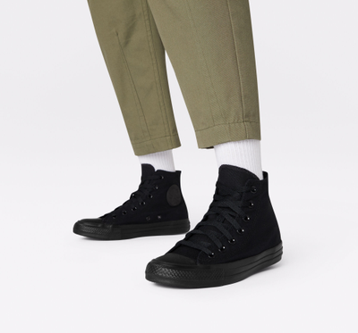 Converse all star total black sales