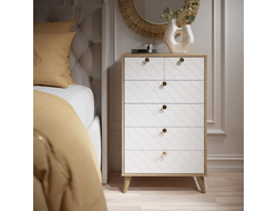 Комод Велламо ВО-02 блэквуд ячменный/бланж