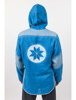 Рубаха с капюшоном "Витязъ" с Алатырем