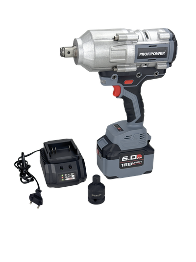 Аккумуляторный гайковерт бесщеточный ударный PROFIPOWER T-2000N (0187)