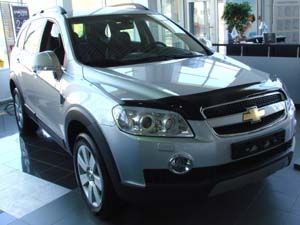 Дефлектор капота темный CHEVROLET CAPTIVA 2006-2011, NLD.SCHCAP0612