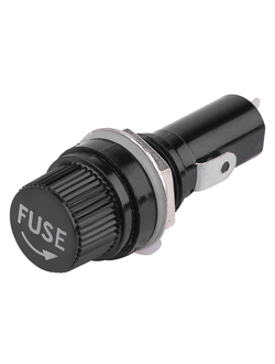 Патрон для предохранителя круглый