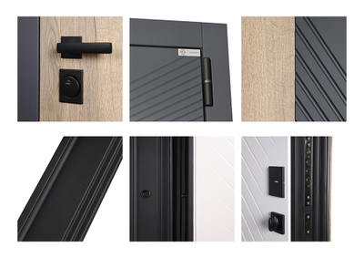 Стальная дверь   Бастион  (адаптивная замковая часть). Заказная