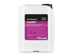 Shine Systems IronOFF - бескислотный очиститель дисков с индикатором, 5 л