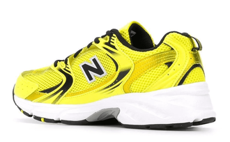 New Balance 530 (Белые с желтым) Арт1 сбоку