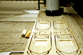 Резка фанеры | Раскрой листовых материалов | 2,5 и 3D - фрезерование с осью вращения