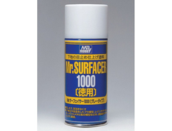 Mr. Hobby: Грунтовка спрей Mr. Surfacer 1000 (170 мл.)