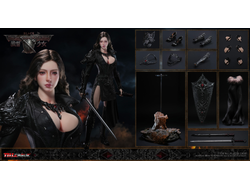 ПРЕДЗАКАЗ - Черная воительница Элеанор - Коллекционная фигурка 1/6 The Girl Under Wolf's Ward Black Eleanor (PL2026-236B) - TBLeague ?ЦЕНА: 30200 РУБ.?
