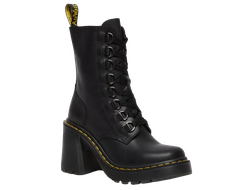 Ботинки Dr Martens Heel Black Flared