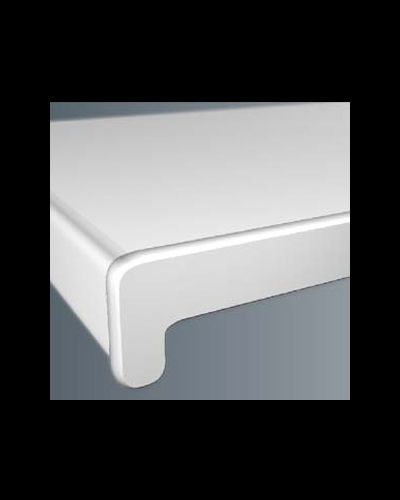 Торцевая заглушка на подоконник 600 мм, белая Арт-982300