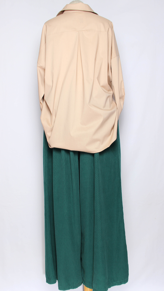 РУБАШКА "КЛАССИКА без Кармана" бежевая р.50-60