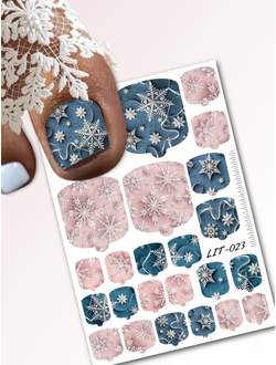 Мини пленки для педикюра LIT-023