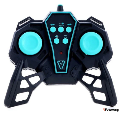 Радиоуправляемый Танк с гидрогелевыми снарядами Fighter 4WD Коричневый