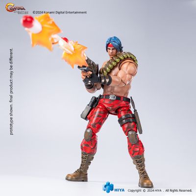ПРЕДЗАКАЗ - Лэнс Бин (серия Contra) - Коллекционная фигурка 1/12 SCALE Contra Lance Bean (EBC0320) - HIYA Toys ?ЦЕНА: 6600 РУБ.?
